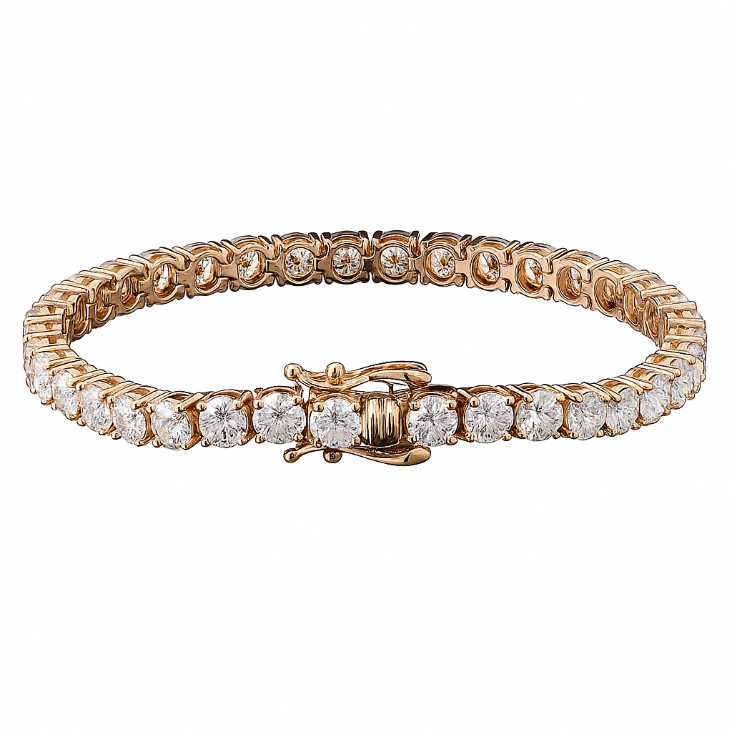 VVS Moissanite Tennis Bracelet