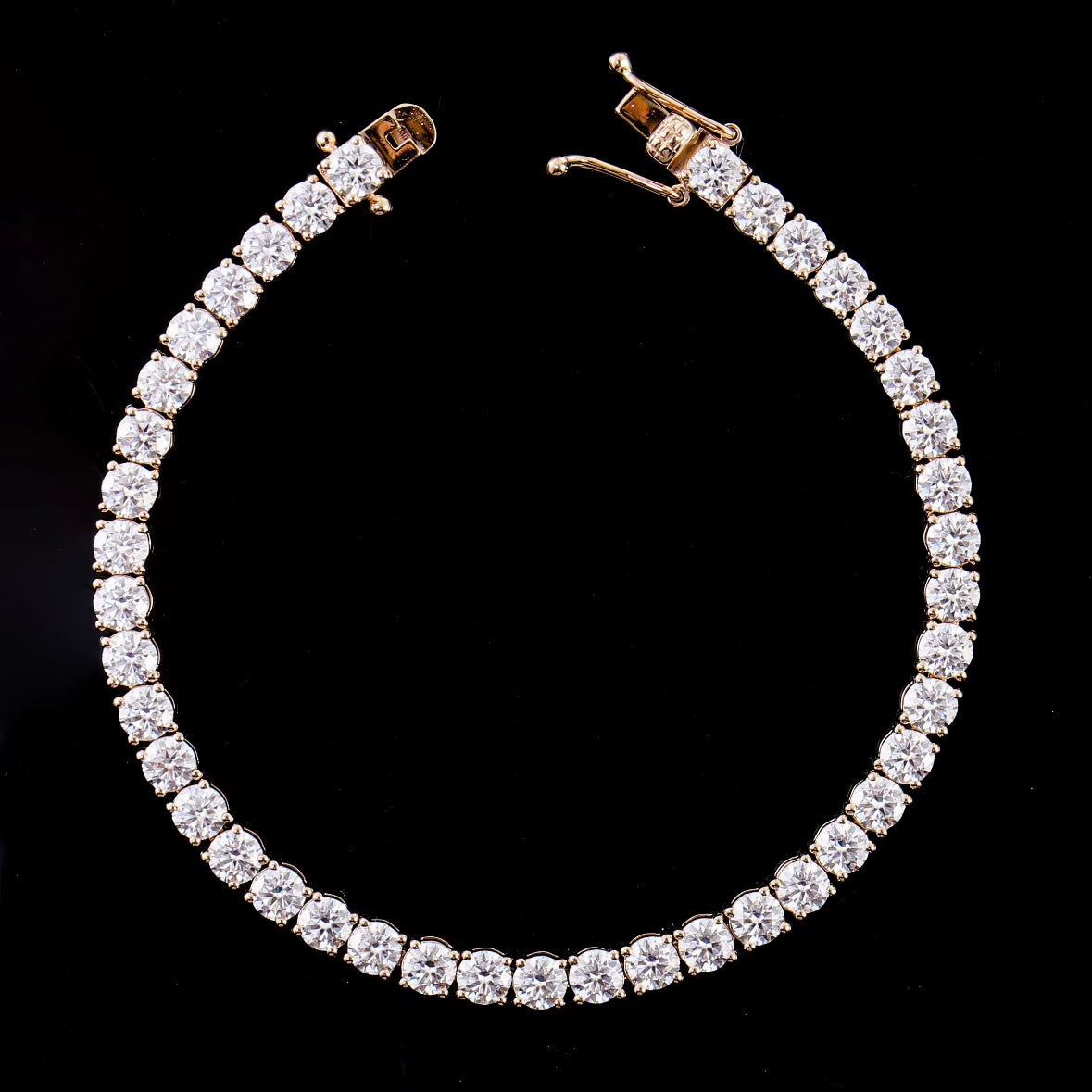 VVS Moissanite Tennis Bracelet