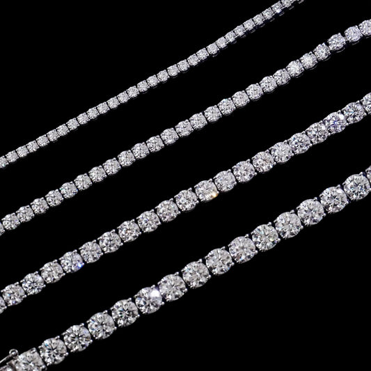 VVS Moissanite Tennis Chain